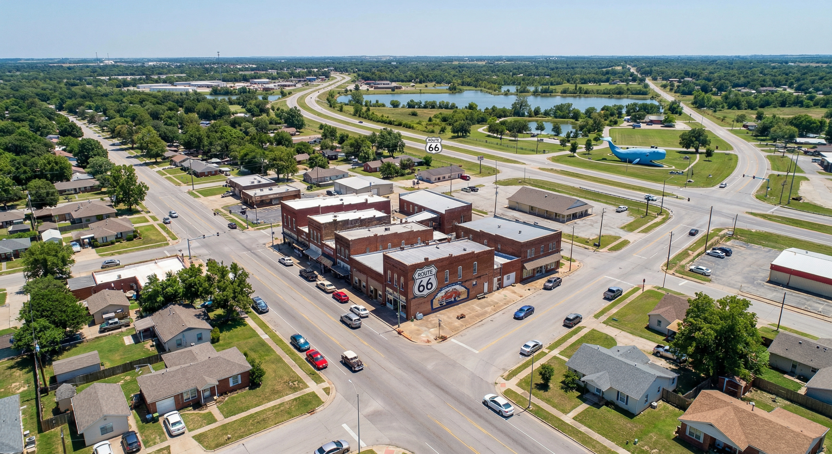 Catoosa Landmark - Tulsa Port of Catoosa