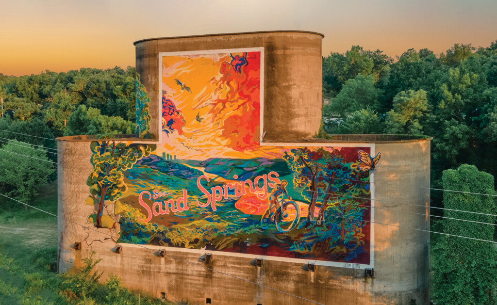 Sand Springs Landmark - Keystone Ancient Forest